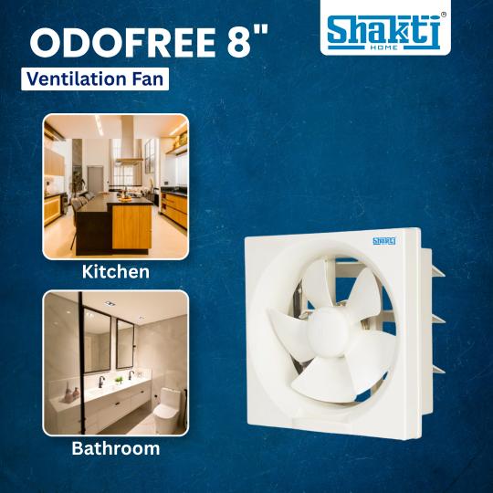 Odofree 200mm (8 Inch) Ventilation Fan