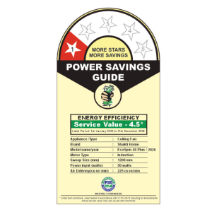EcoSpin Plus Star Rating